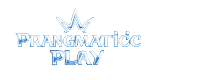 Pragmatic Play Spiele-Provider Logo mit Neon-Kontur