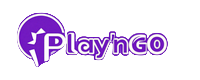 Play'n GO Spiele-Provider Logo mit Neon-Kontur