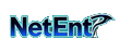NetEnt Spiele-Provider Logo mit Neon-Kontur