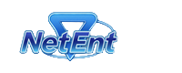 NetEnt Spiele-Provider Logo mit Neon-Kontur